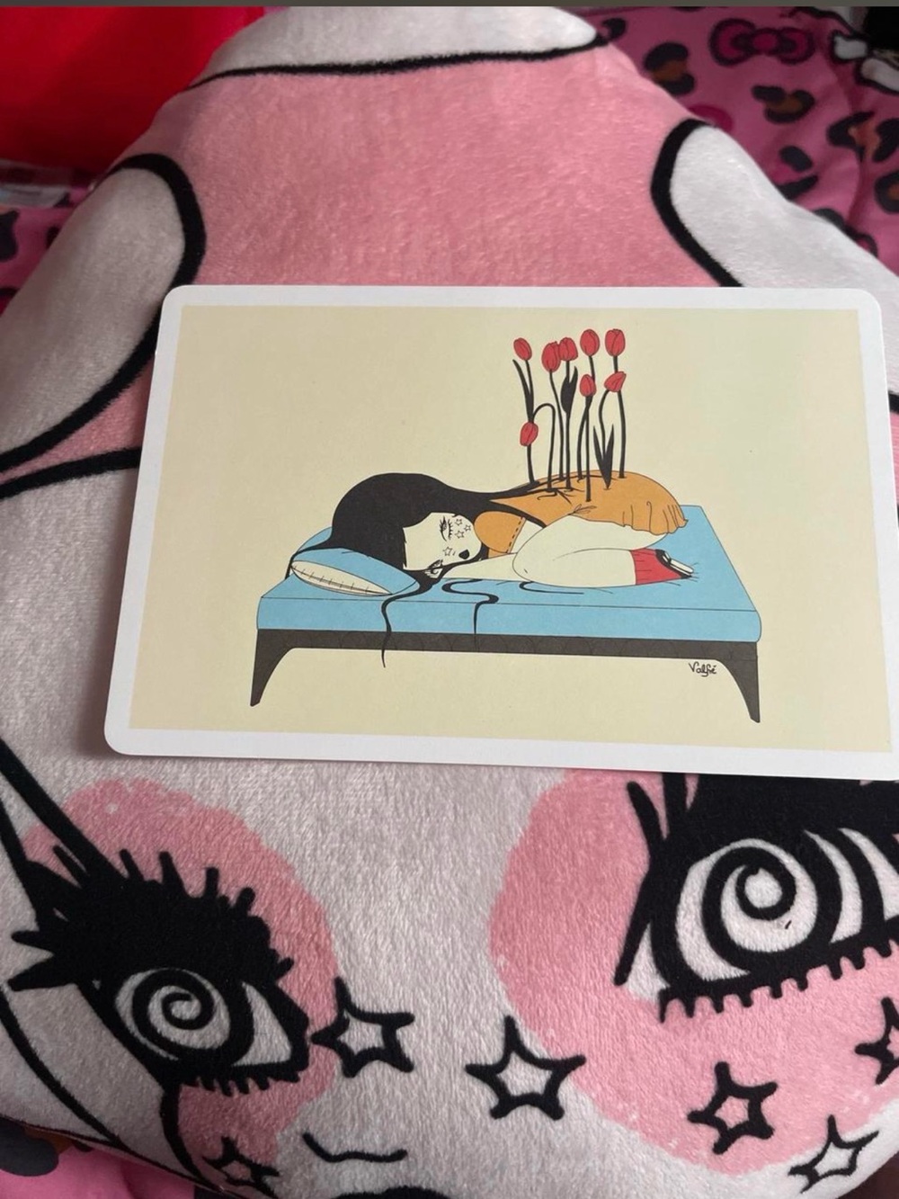 Valfre single postcard